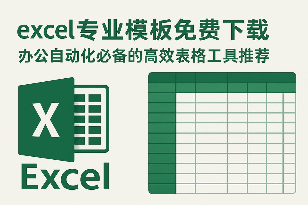 excel专业模板免费下载,办公自动化必备的高效表格工具推荐 | 零代码企业数字化知识站