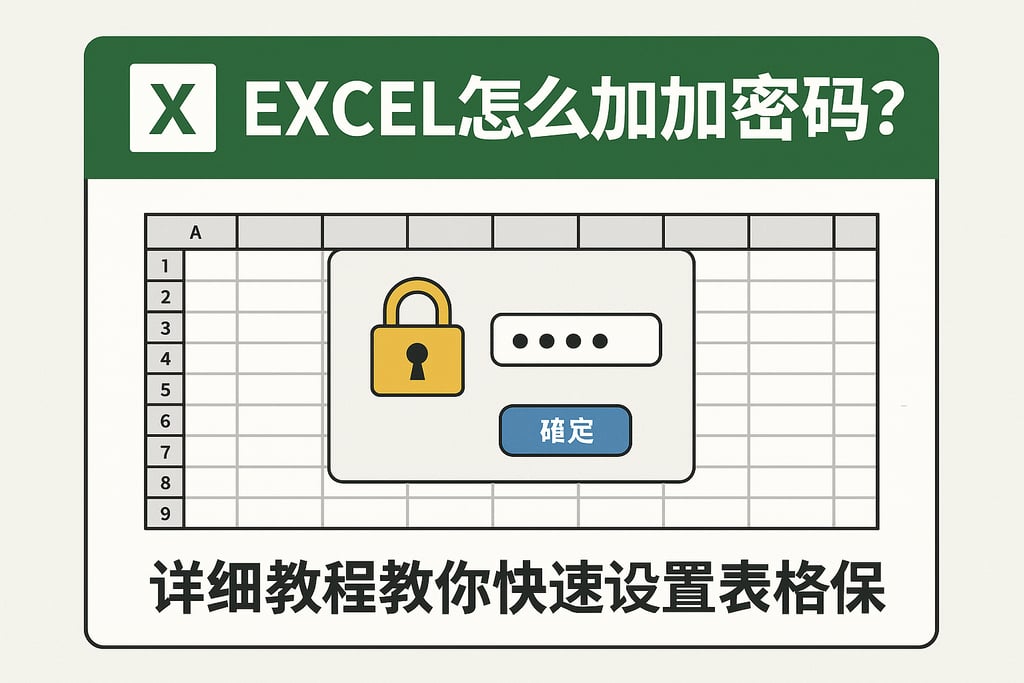excel怎么加密码？详细教程教你快速设置表格保护