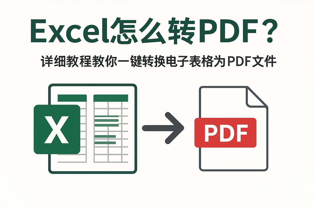 excel怎么转pdf？详细教程教你一键转换电子表格为PDF文件