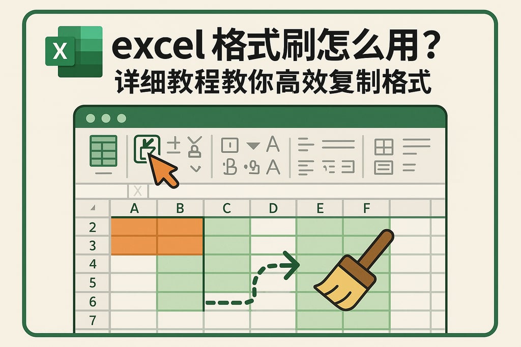 excel格式刷怎么用？详细教程教你高效复制格式