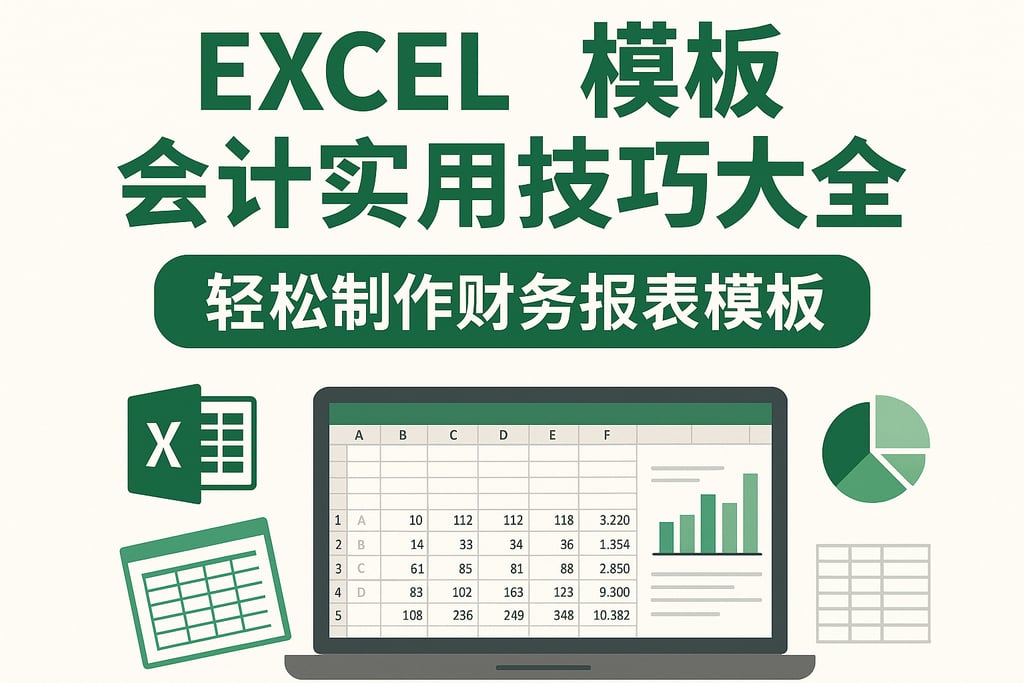 excel模板会计实用技巧大全，轻松制作财务报表模板