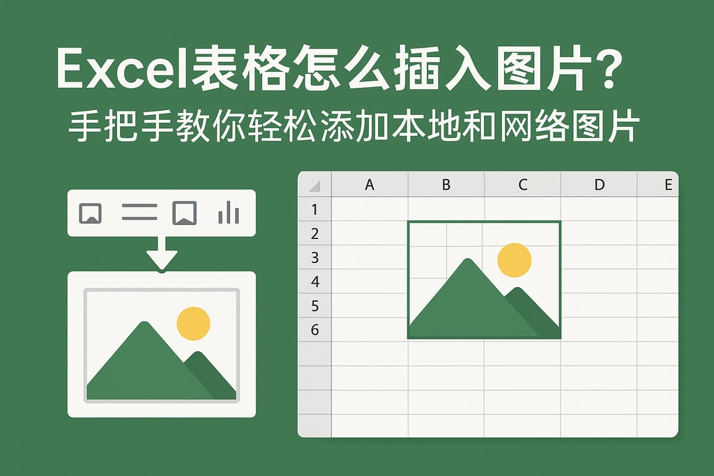 excel表格怎么插入图片？手把手教你轻松添加本地和网络图片