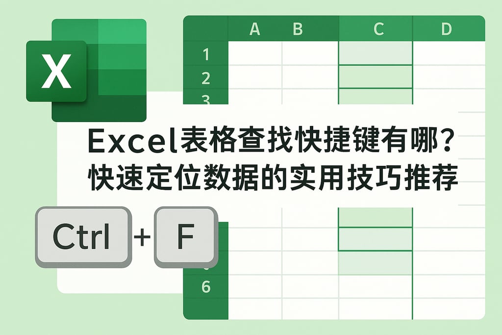 excel表格查找快捷键有哪些？快速定位数据的实用技巧推荐