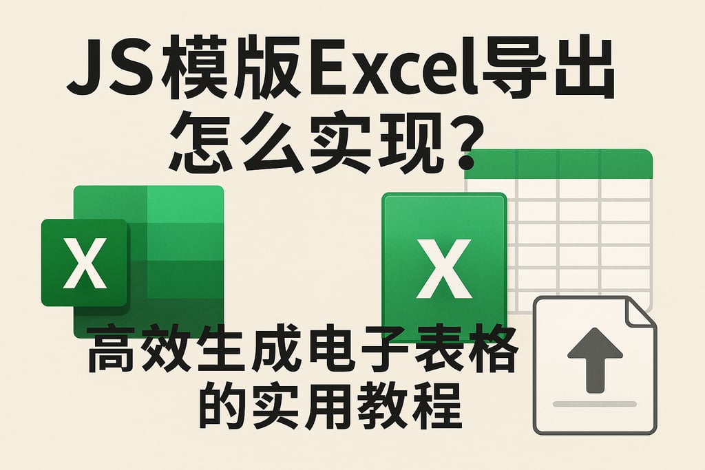 js模板excel导出怎么实现？高效生成电子表格的实用教程