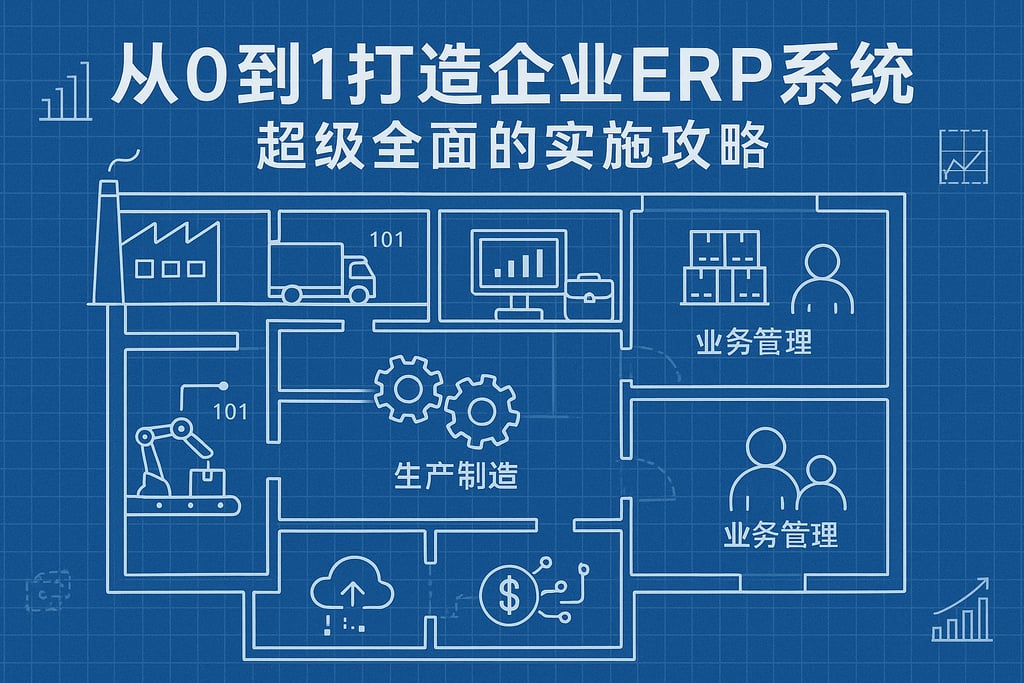 从0到1打造企业ERP系统，超级全面的实施攻略