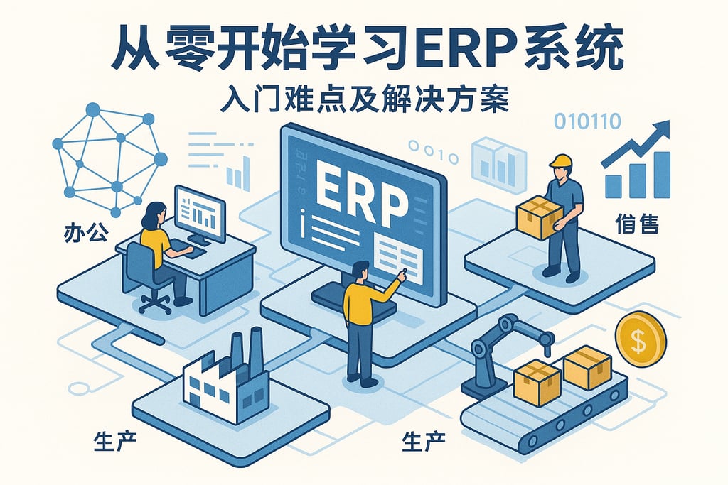 从零开始学习ERP系统，入门难点及解决方案