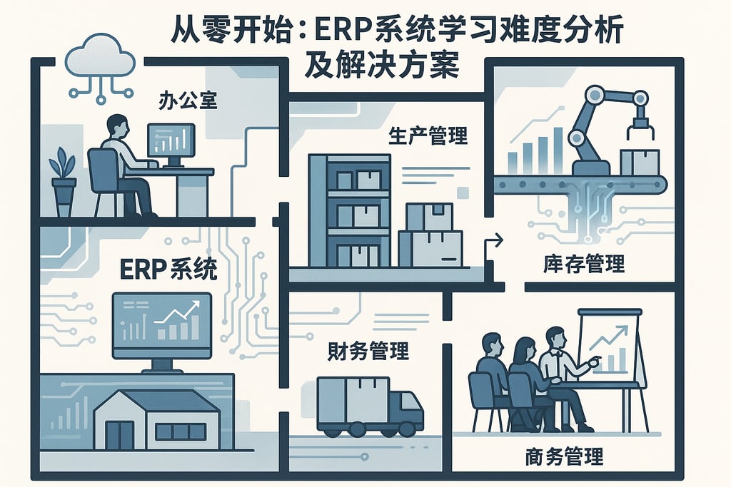 从零开始：ERP系统学习难度分析及解决方案