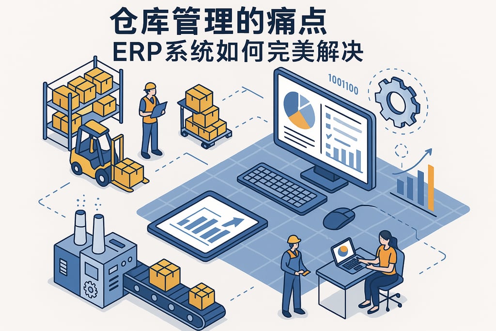 仓库管理的痛点，ERP系统如何完美解决