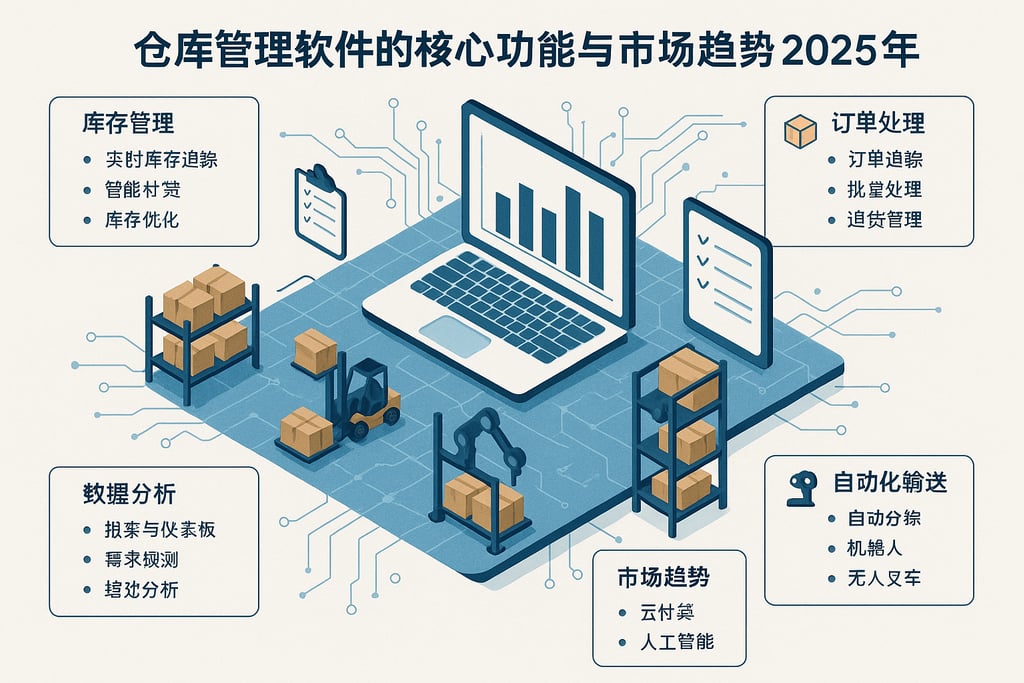 仓库管理软件的核心功能与市场趋势2025年