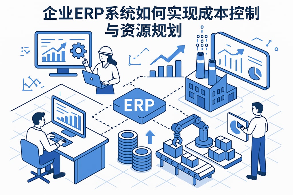 企业ERP系统如何实现成本控制与资源规划