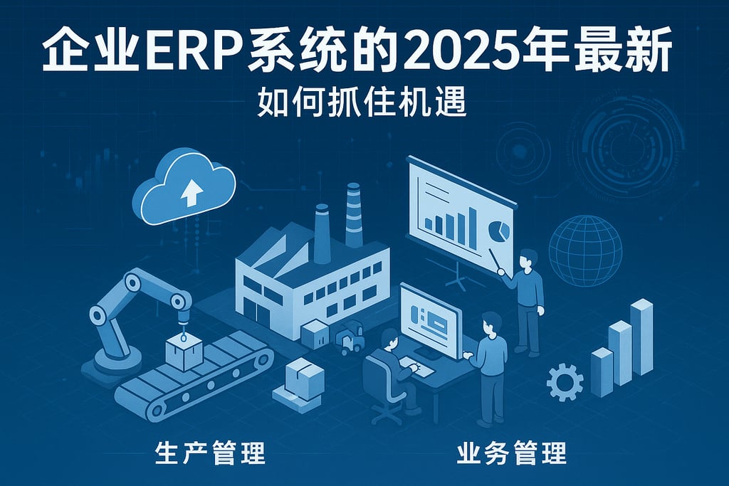 企业ERP系统的2025年最新趋势，如何抓住机遇