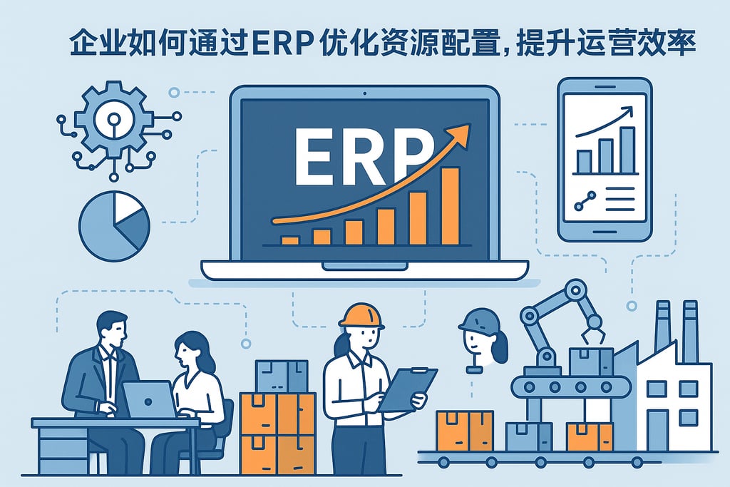 企业如何通过ERP优化资源配置，提升运营效率