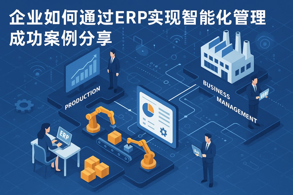 企业如何通过ERP实现智能化管理，成功案例分享