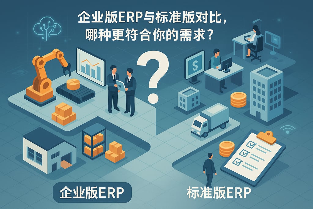 企业版ERP与标准版对比，哪种更符合你的需求？