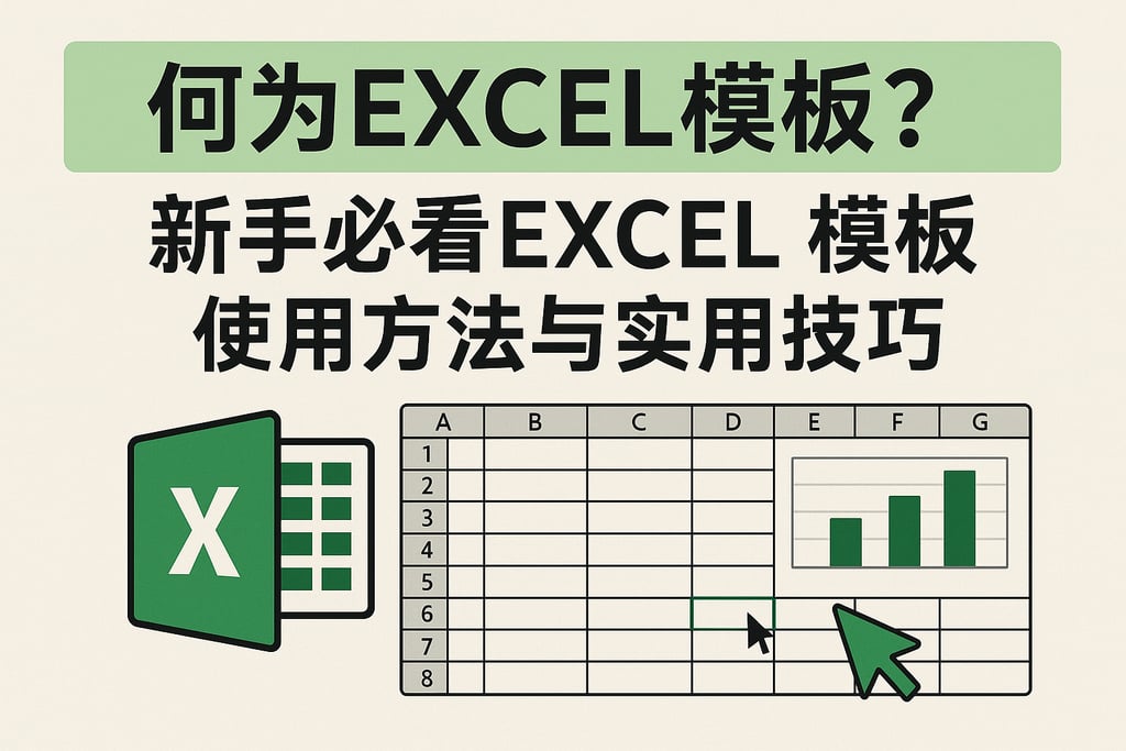 何为excel模板？新手必看excel模板使用方法与实用技巧