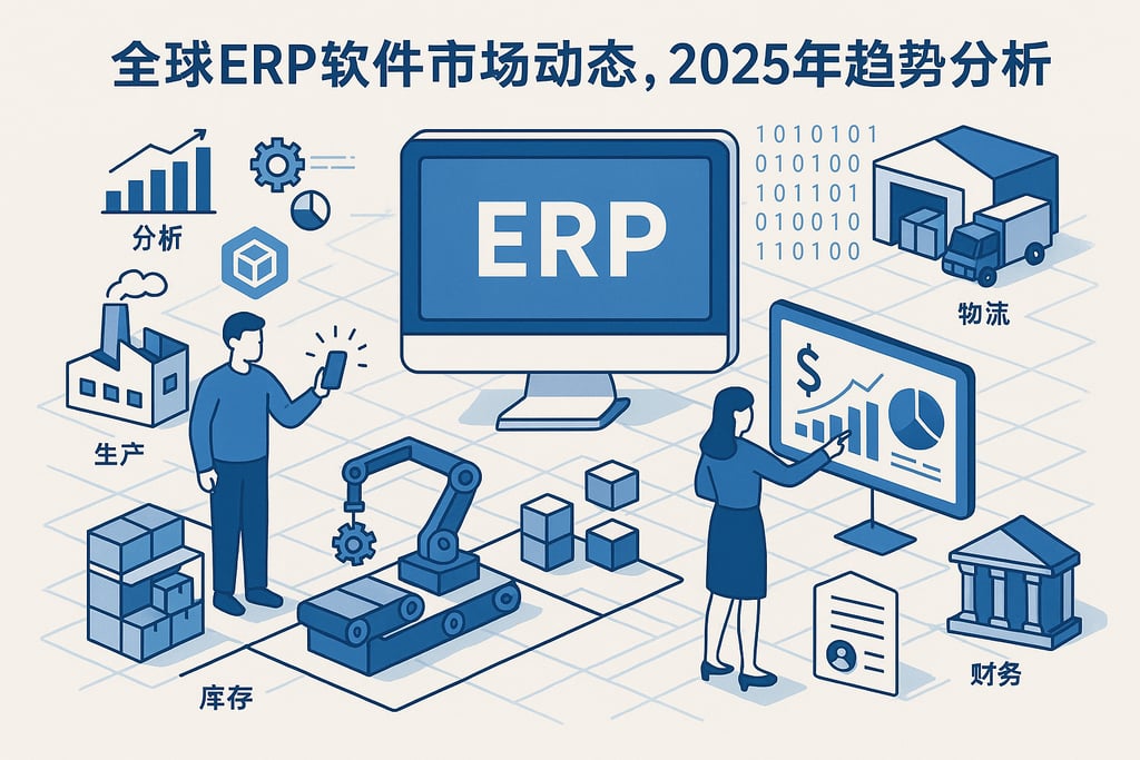 全球ERP软件市场动态，2025年趋势分析