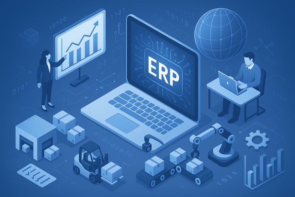 出口管理的转型：ERP系统助力企业全球化