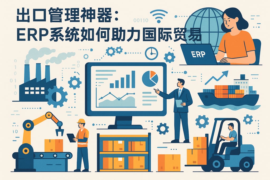 出口管理神器：ERP系统如何助力国际贸易