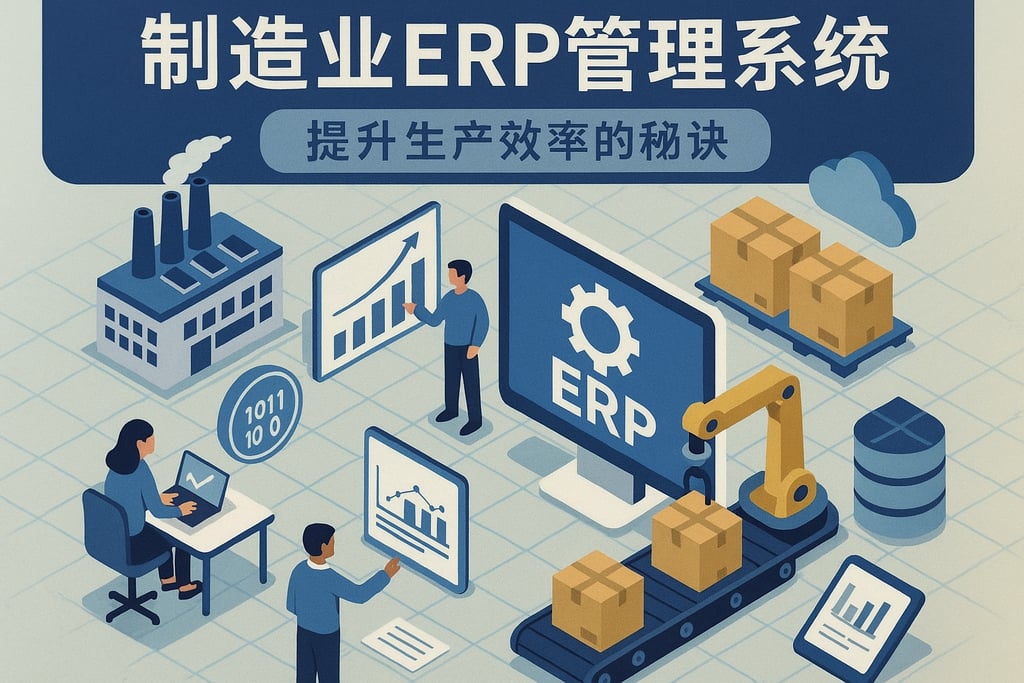 制造业ERP管理系统，提升生产效率的秘诀