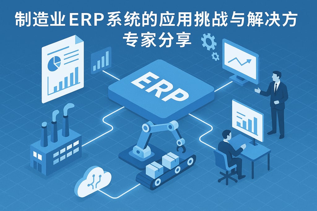 制造业ERP系统的应用挑战与解决方案，专家分享