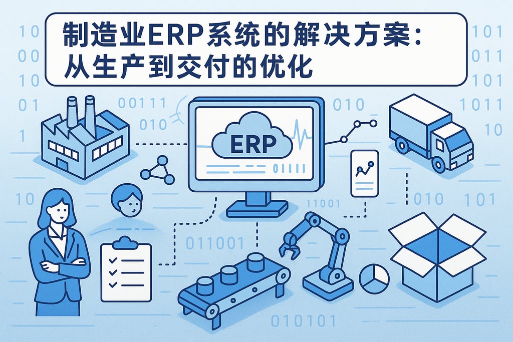 制造业ERP系统的解决方案：从生产到交付的优化