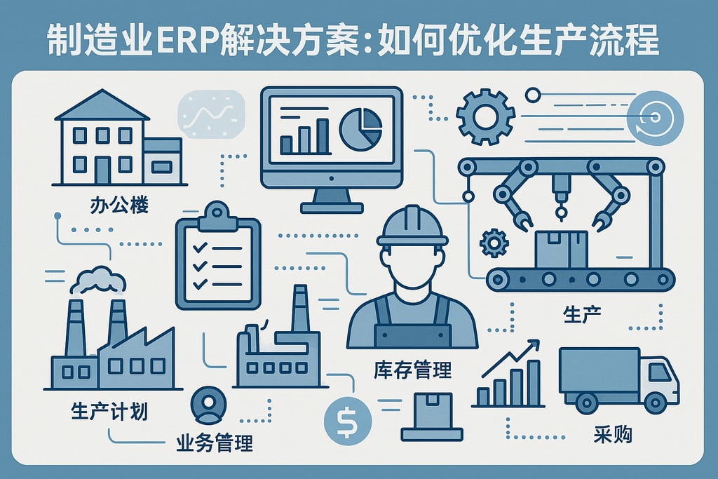 制造业ERP解决方案：如何优化生产流程