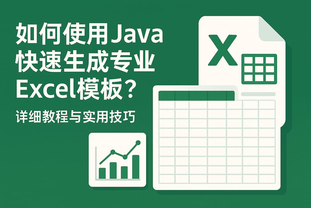 如何使用Java快速生成专业Excel模板？详细教程与实用技巧