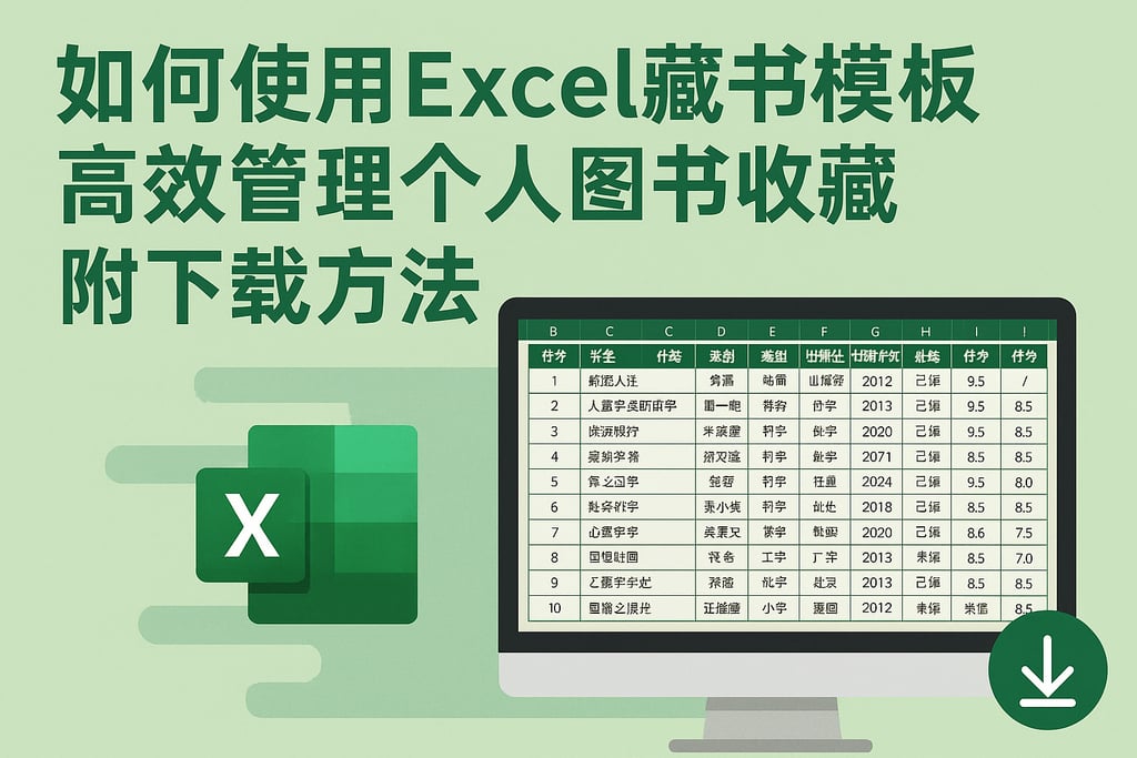 如何使用excel藏书模板高效管理个人图书收藏，附下载方法