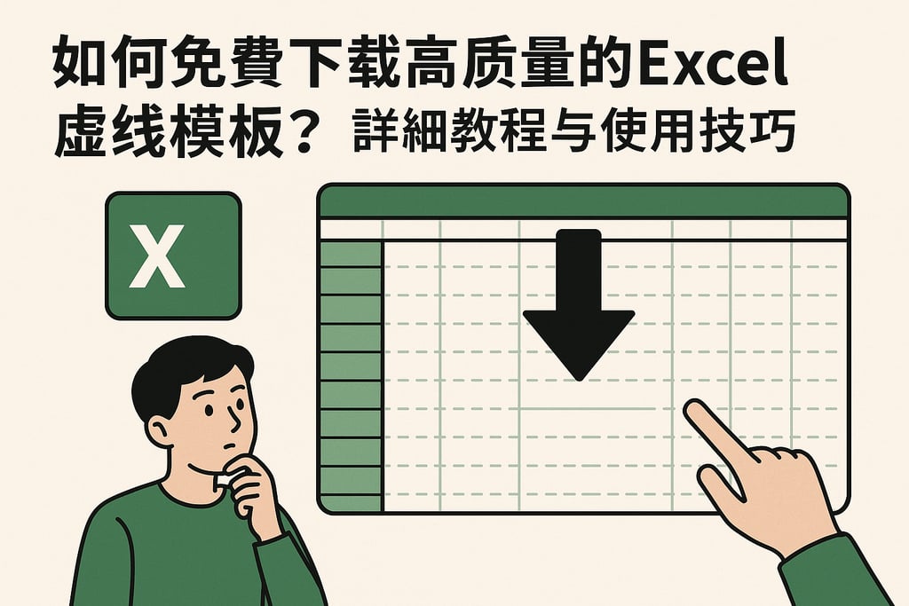 如何免费下载高质量的excel虚线模板？详细教程与使用技巧
