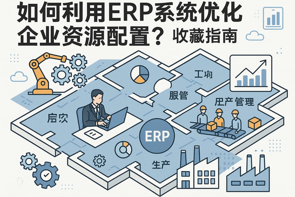 如何利用ERP系统优化企业资源配置？收藏指南