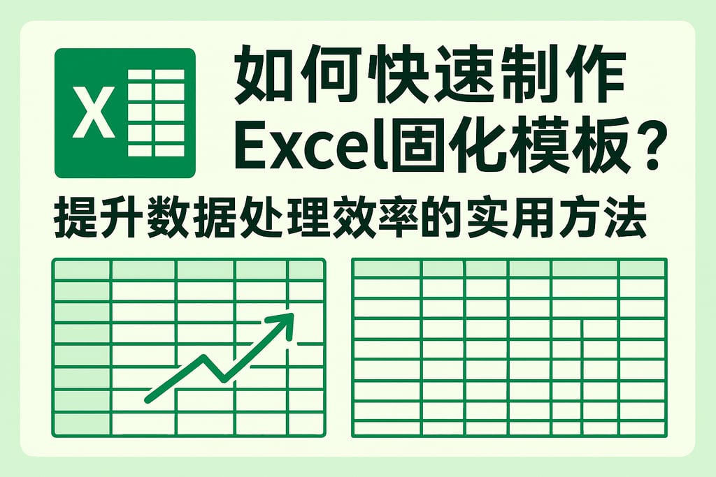 如何快速制作excel固化模板？提升数据处理效率的实用方法