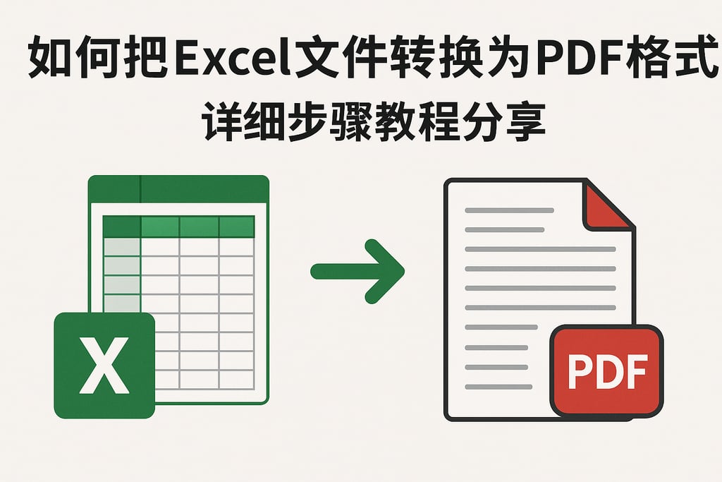 如何把Excel文件转换为PDF格式？详细步骤教程分享