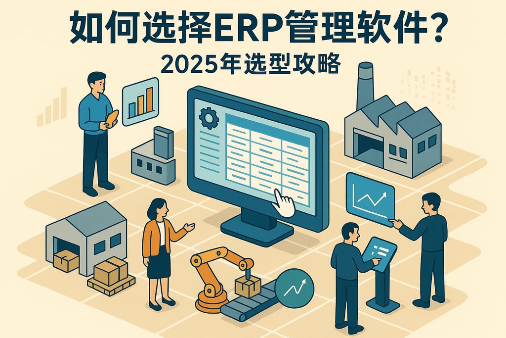 如何选择ERP管理软件？2025年选型攻略