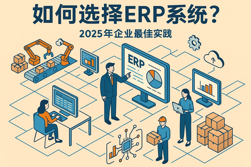 如何选择ERP系统？2025年企业最佳实践