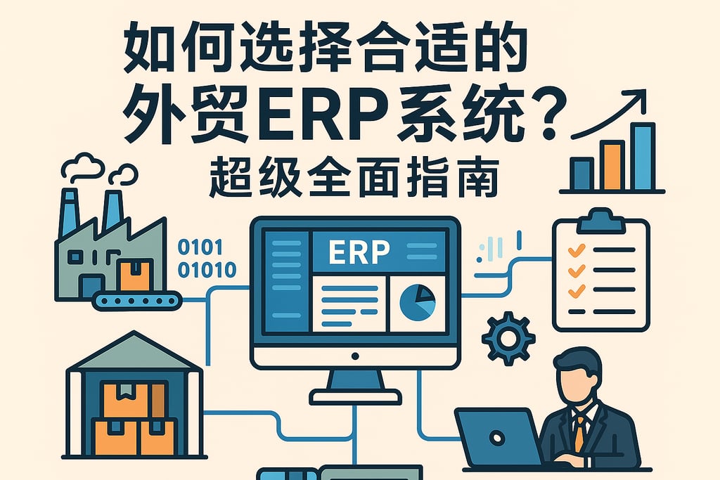 如何选择合适的外贸ERP系统？超级全面指南