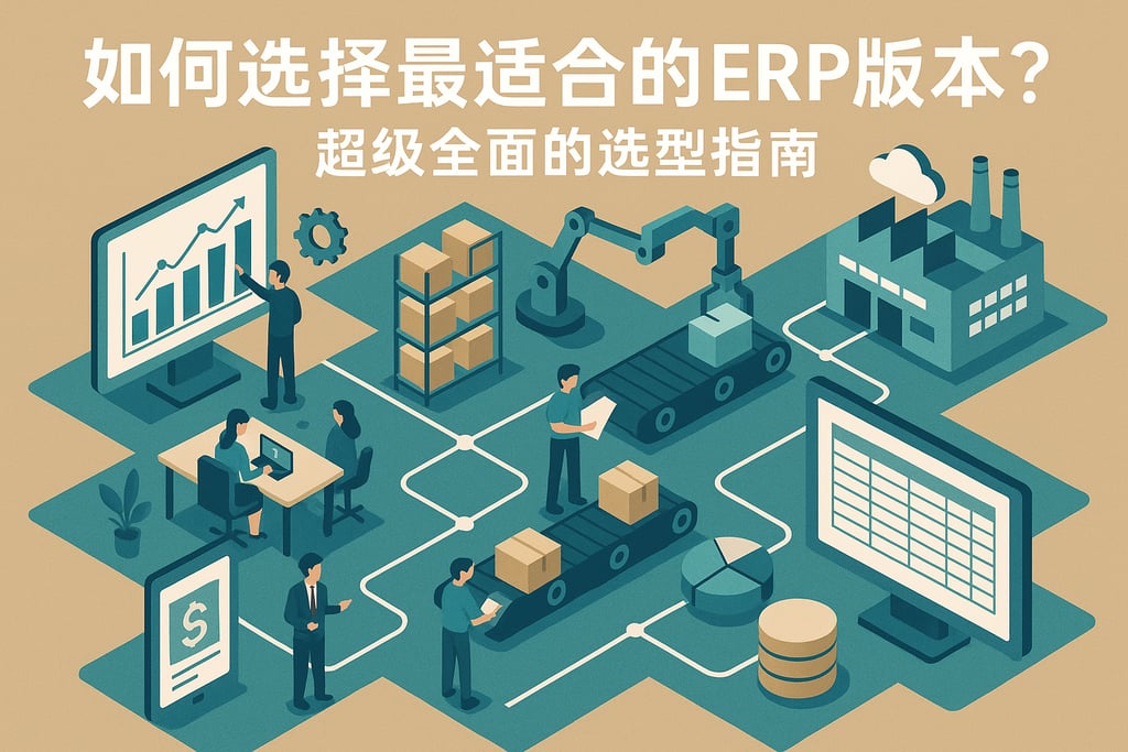 如何选择最适合的ERP版本？超级全面的选型指南
