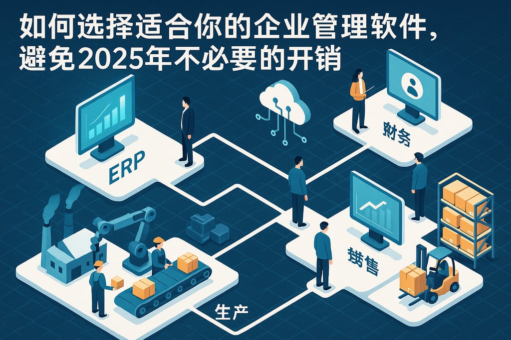 如何选择适合你的企业管理软件，避免2025年不必要的开销