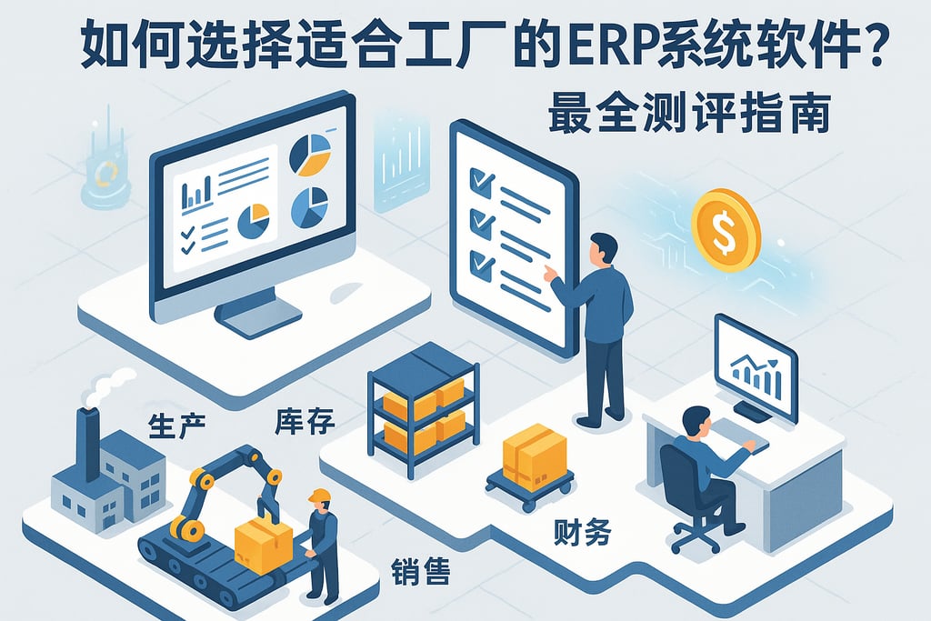 如何选择适合工厂的ERP系统软件？最全测评指南