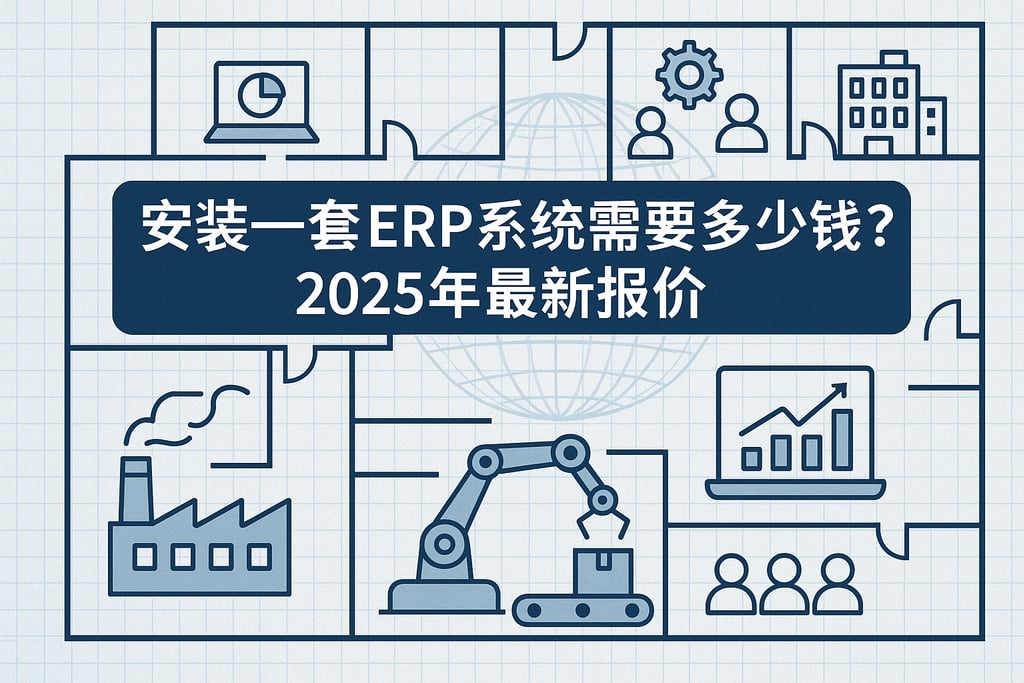 安装一套ERP系统需要多少钱？2025年最新报价
