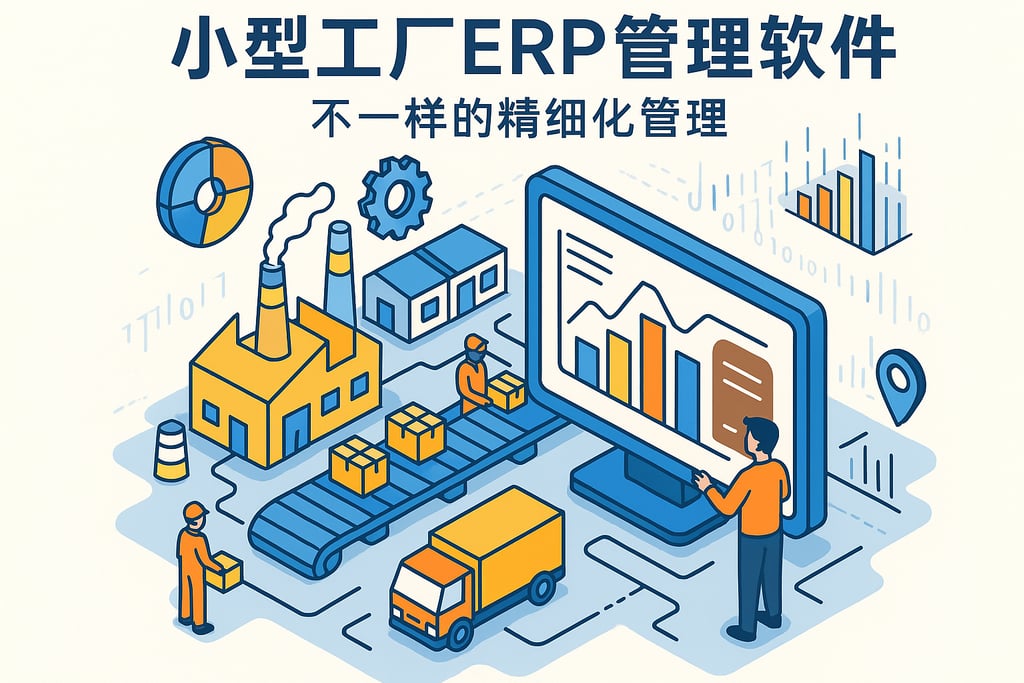 小型工厂ERP管理软件，不一样的精细化管理