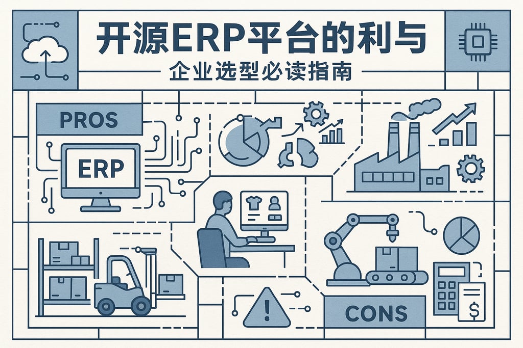 开源ERP平台的利与弊，企业选型必读指南