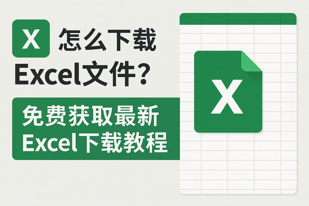 怎么下载Excel文件？免费获取最新Excel下载教程
