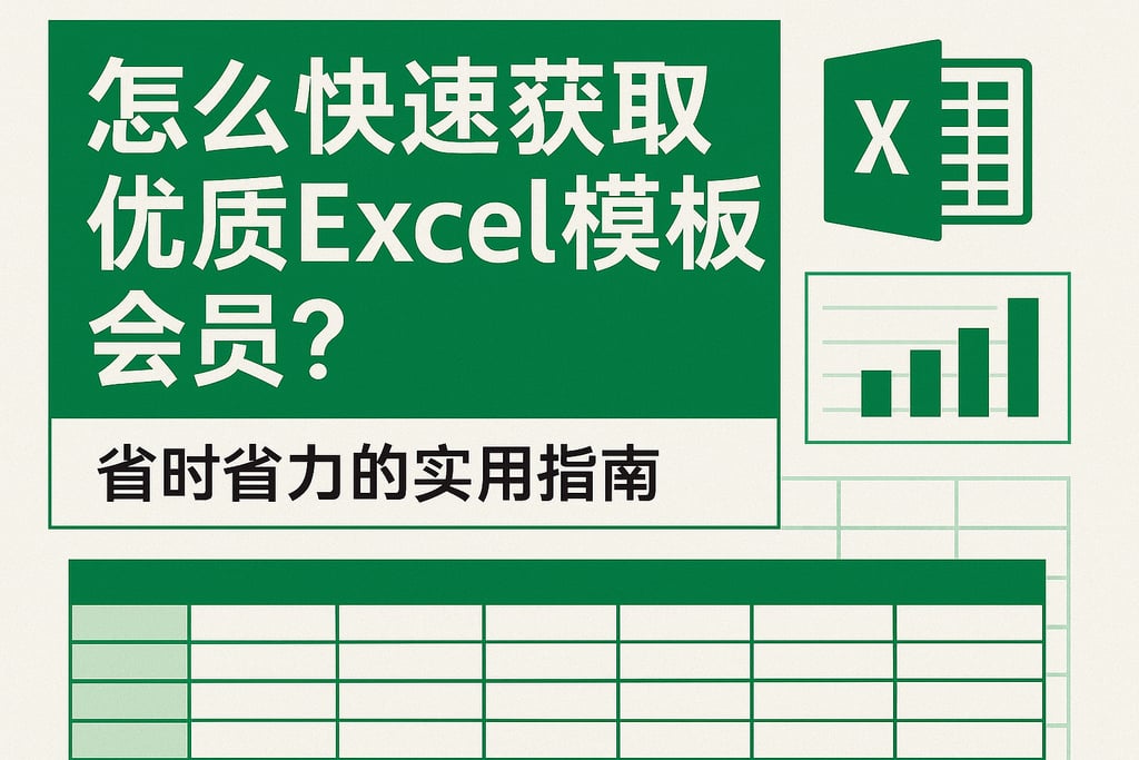 怎么快速获取优质excel模板会员？省时省力的实用指南