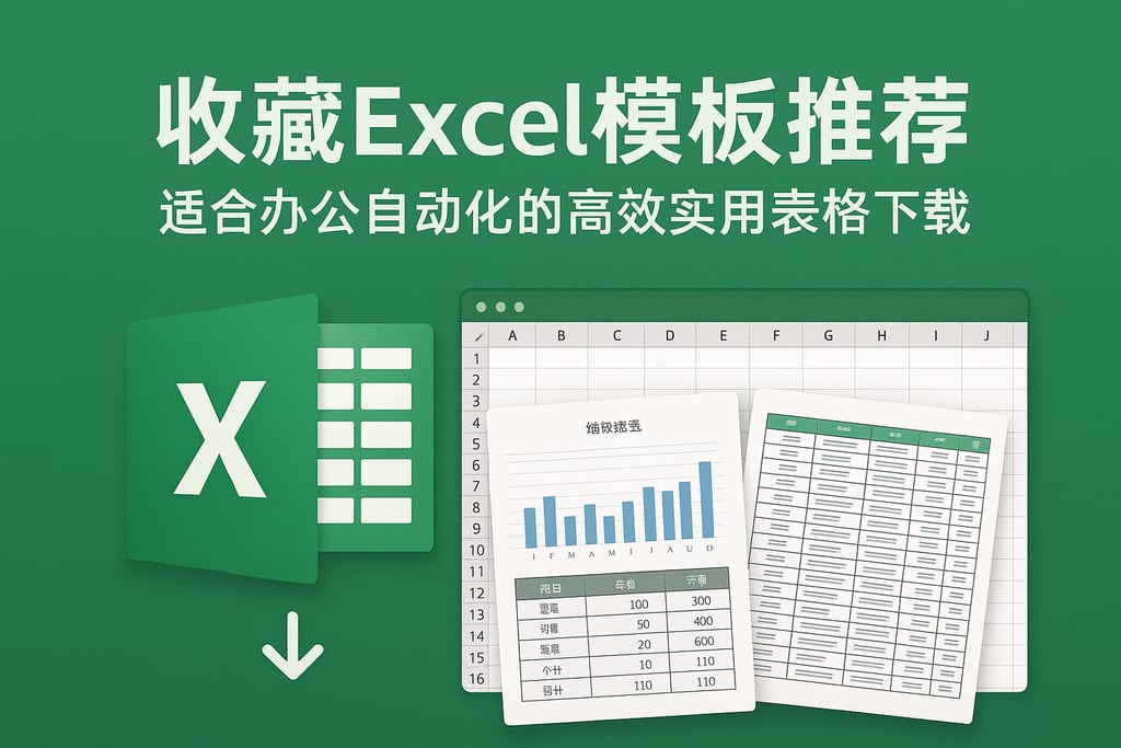 收藏Excel模板推荐：适合办公自动化的高效实用表格下载