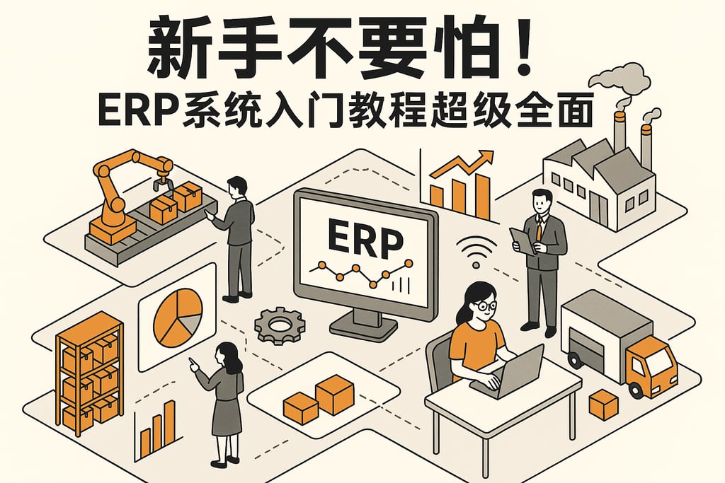 新手不要怕！ERP系统入门教程超级全面
