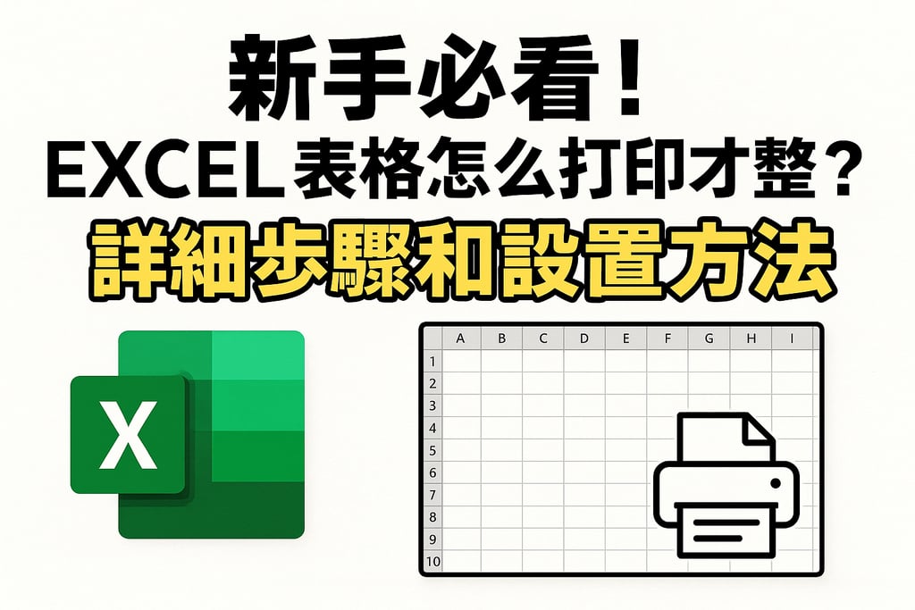 新手必看！excel表格怎么打印才完整？详细步骤和设置方法