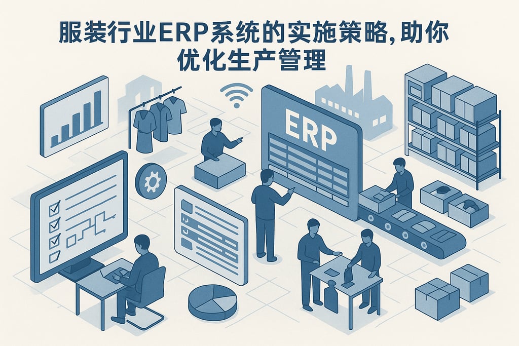 服装行业ERP系统的实施策略，助你优化生产管理
