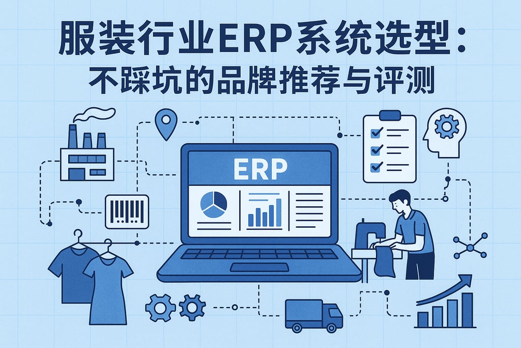 服装行业ERP系统选型：不踩坑的品牌推荐与评测
