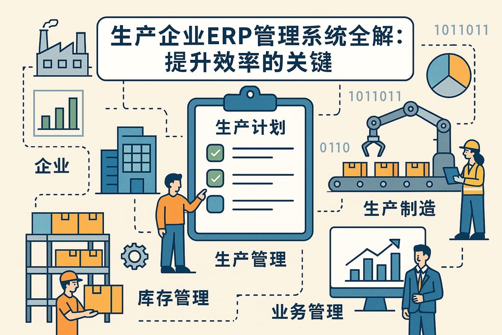 生产企业ERP管理系统全揭秘：提升效率的关键