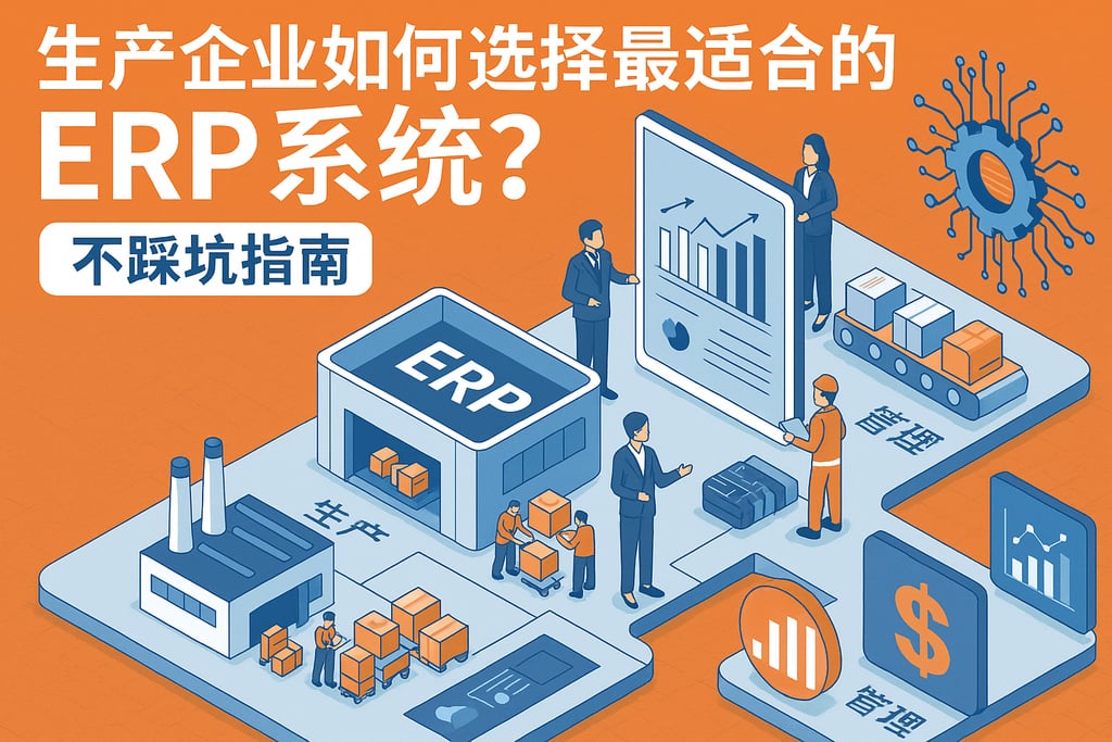 生产企业如何选择最适合的ERP系统？不踩坑指南